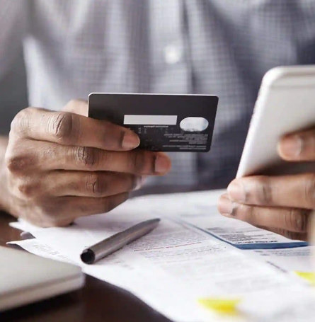Use a credit card for bill payments and settlement services