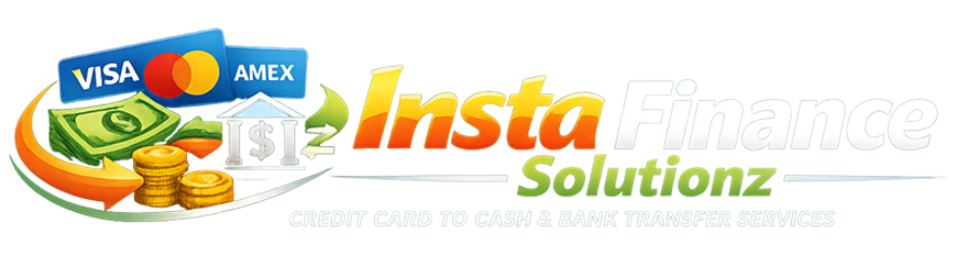 Insta Finance Solutionz logo dark version